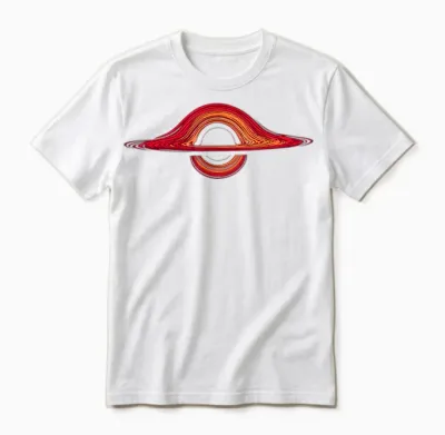 Black Hole Physics - Universe Physics Astrophysicist Unisex T-Shirt - White