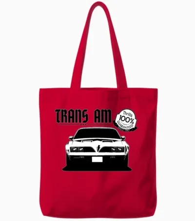 Classic Trans Am Tote Bags - Red
