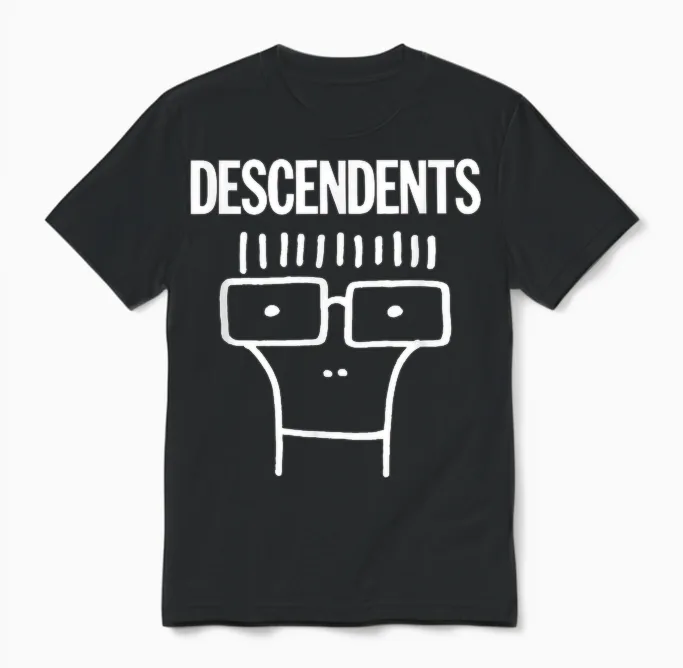 Descendents - Official Merchandise - Classic Milo Unisex T-Shirt in Black