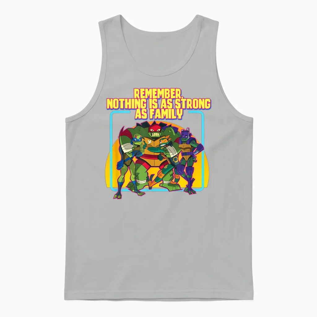 Tmnt - Family Unisex Tank Top in Ash