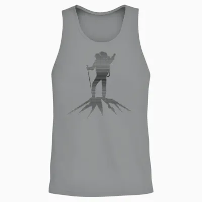 Hiking Unisex Tank Top - Sport Grey