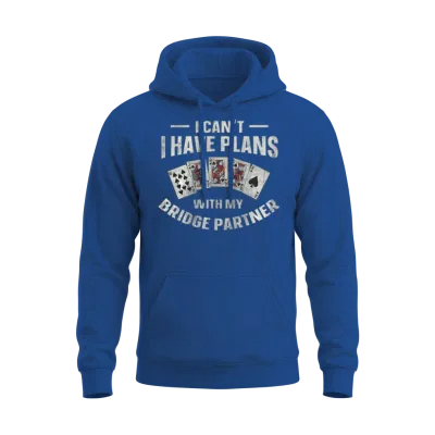 Bridge Quote for a Bridge Nerd Unisex Hoodie - Royal