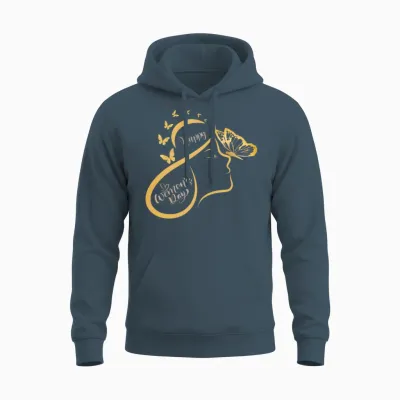 March 8 Shirt, Women's History Month Shirt, Unisex Hoodie - Dark Heather