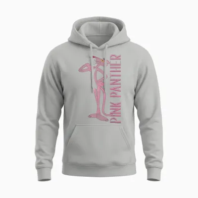 Full Portrait of the Pink Panther T-Shirt, White, S Unisex Hoodie - Ash