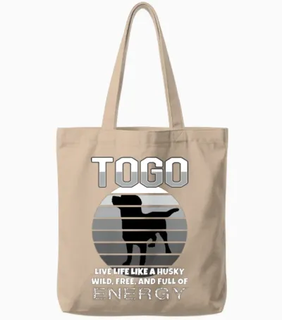 Dog Togo Dog Tote Bags - Natural
