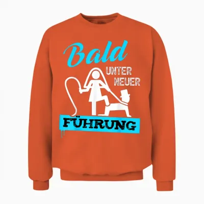 Junggesellenabschied Bräutigam T-Shirt Jga Männer Polterer Unisex Sweatshirt - Orange
