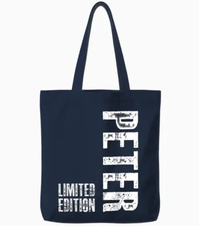 Herren T-Shirt - Schwarz - S - Eu 34/36 - Peter Geburtstag Geschenk - Personalisiert Und Novel - Unisex-Erwachsene, Unisex-Kinder - Männer Tote Bags - Navy