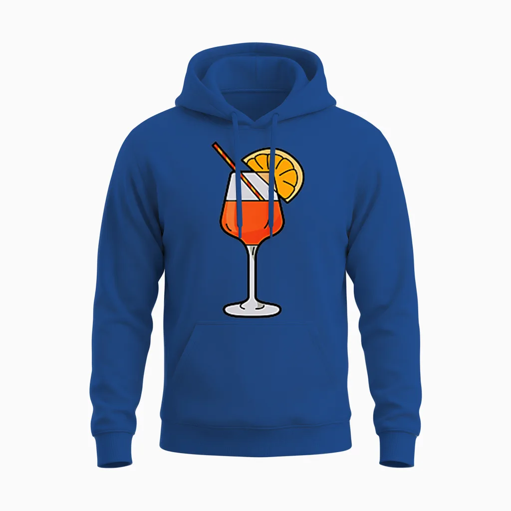 Spritz Logo Aperölchen Aperölchen Aperölchen Jga Unisex Hoodie in Royal