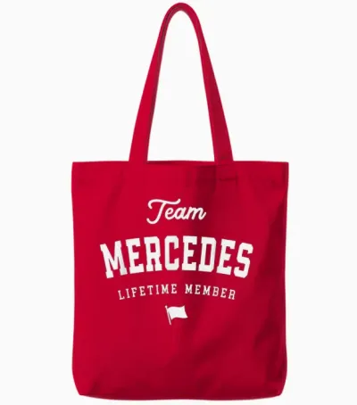 Mercedes Funny Name Mercedes Lifetime Tote Bags - Red