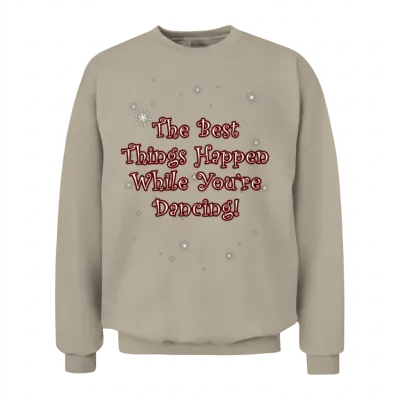 Dancing Girl Unisex Sweatshirt - Sand