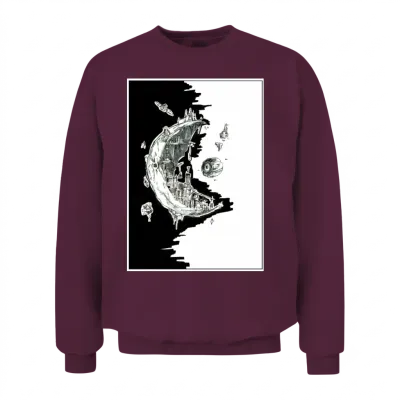 End Is the ... Unisex Sweatshirt - Maroon