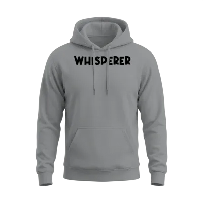 A Funny Whisperer Unisex Hoodie - Sport Grey