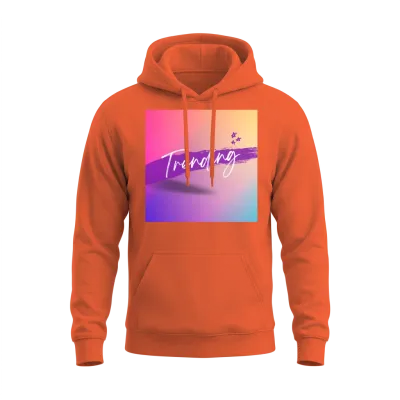 Trending Now Unisex Hoodie - Orange