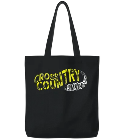 Xc Cross Country Running Tote Bags - Black