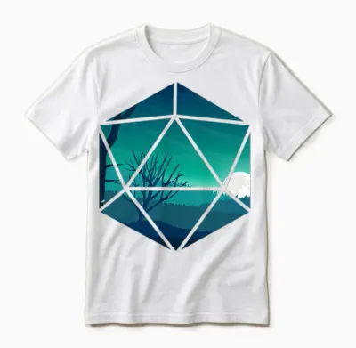 Fantasy Rpg Games Brettspiele Würfel Pen and Paper Unisex T-Shirt - White