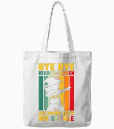 Bye Bye Kindergarten Geschafft 2026 Kita Abgänger 2026 Tote Bags - White