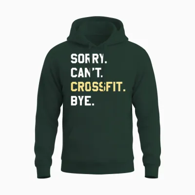 Funny Crossfit Gift for Men Women Boys or Girls Unisex Hoodie - Forest