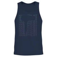 Hairstylist Hairdresser Retro Unisex Tank Top - Navy – 2