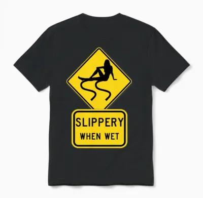 Road Unisex T-Shirt - Black