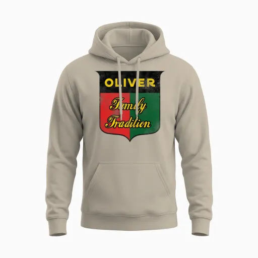 Oliver Family Tradition Unisex Hoodie in Sand