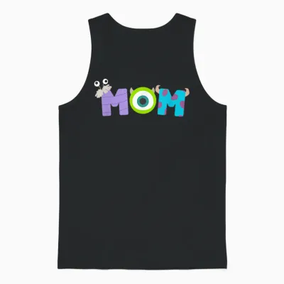 Disney and Pixar’s Monsters, Inc. Mom Mother’s Day Birthday Unisex Tank Top - Black