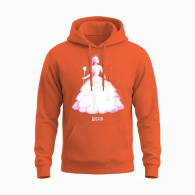Wicked Glinda Tonal Pose Unisex Hoodie - Orange