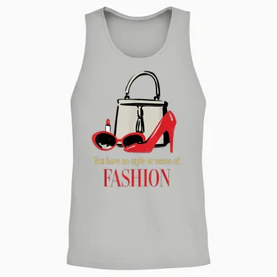 The Devil Wears Prada You Have No Style or Sense of Fashion Unisex Tank Top - Ash
