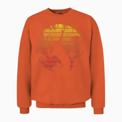 Retro Tennis Unisex Sweatshirt - Orange