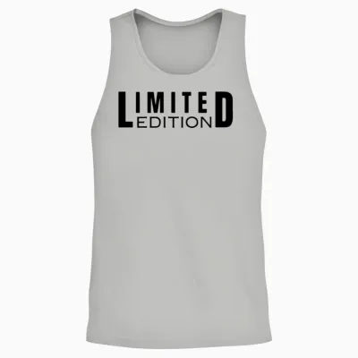 Limited Edition Bold Statement Unisex Tank Top - Ash