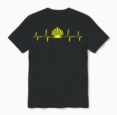 Buen Camino Pilgerfahrt Jakobsweg Camino De Santiago Pilger Unisex T-Shirt - Black