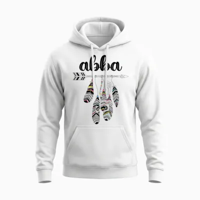 Abba Name Women's Men's Children's Abba Birthday Shirt Gift Abba Name T-Shirt, White Unisex Hoodie - White