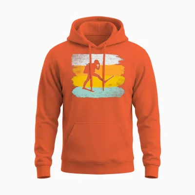 Dive Retro Unisex Hoodie - Orange