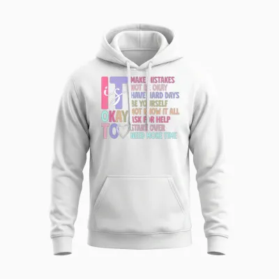 Mental Health Mental Health Mental Health Unisex Hoodie - White