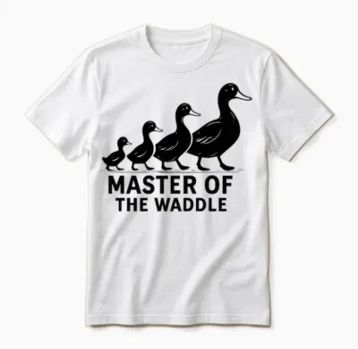 Master of the Waddle Duck Herding Unisex T-Shirt - White