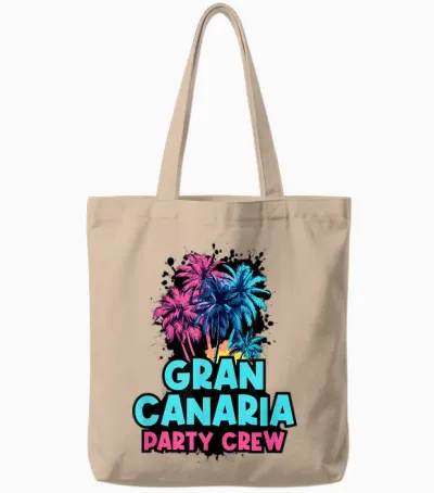 Urlaub Mit Der Partycrew Auf Gran Canaria Tote Bags - Natural