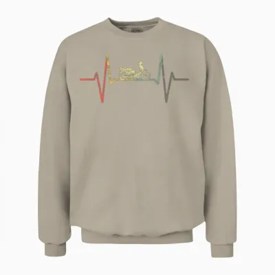 Mofa Moped Retro Unisex Sweatshirt - Sand