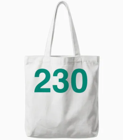 Squid Game - Player 230 Tote Bags - White