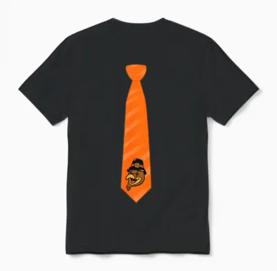 Thanksgiving Tie Funny Thanksgiving Turkey Trot Unisex T-Shirt - Black