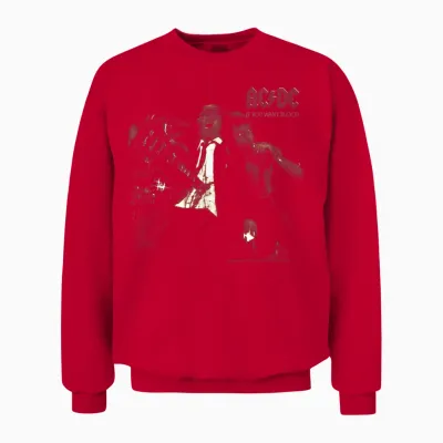 Ac/dc - if You Want Blood You've Got It Unisex Sweatshirt - Red