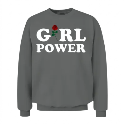 Girl Power Unisex Sweatshirt - Graphite Heather