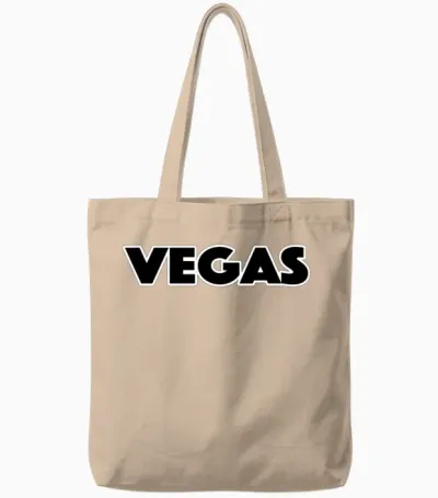 Las Vegas Tote Bags - Natural
