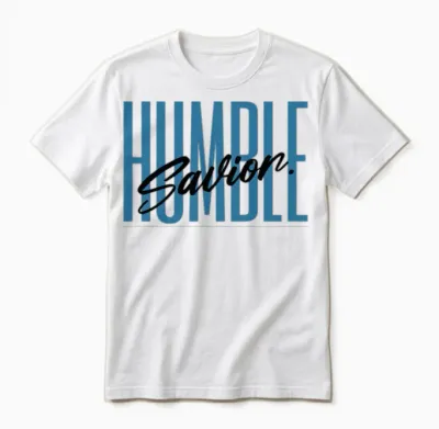 Humble Savior Unisex T-Shirt - White