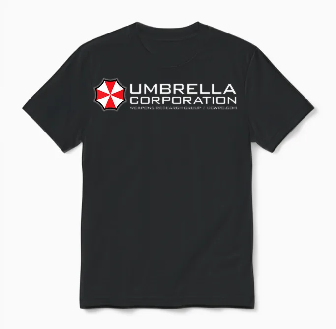 Umbrella Corporation Logo Unisex T-Shirt in Black