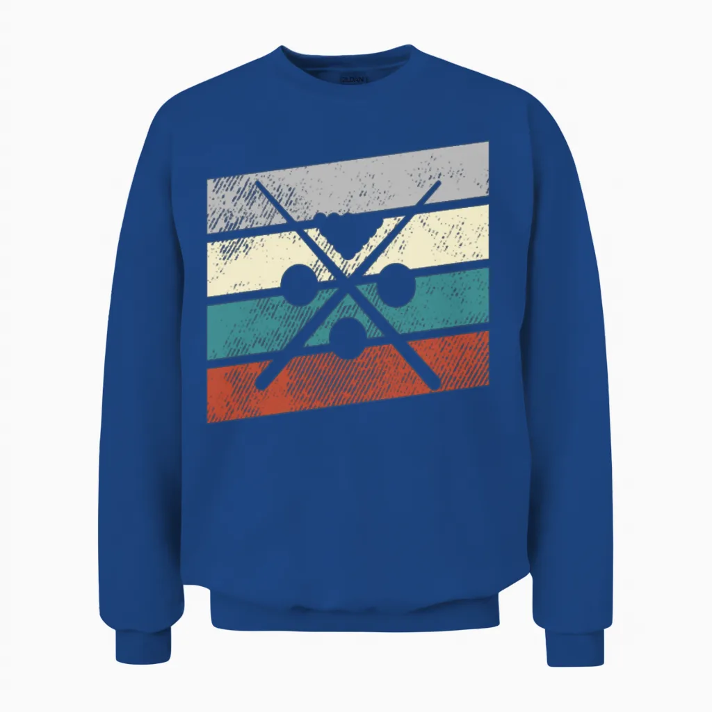 Billiard Retro Unisex Sweatshirt in Royal