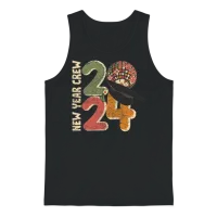 Retro 2024 Sublimation Unisex Tank Top - Black – 1
