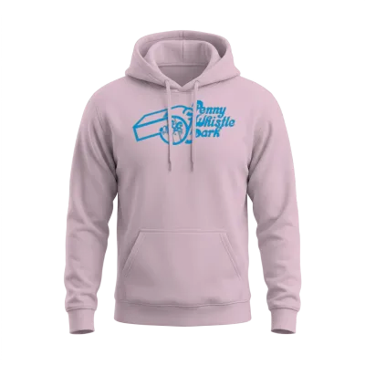 Penny Whistle Park Unisex Hoodie - Light Pink