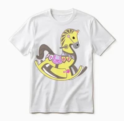 Horse Unisex T-Shirt - White
