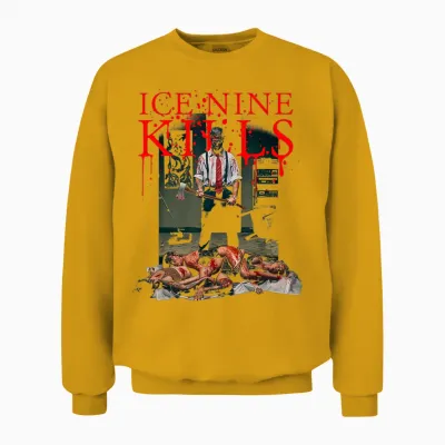 Ice Nine Kills - Bloody T-Shirt, Black Unisex Sweatshirt - Gold