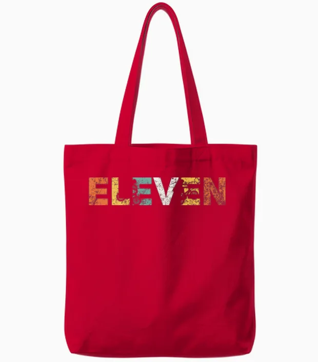 11th Birthday Bmx Biker - Cycling Tote Bags in Red