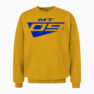 Mt-09 Sport Bike Motorcycle Unisex Sweatshirt - Gold